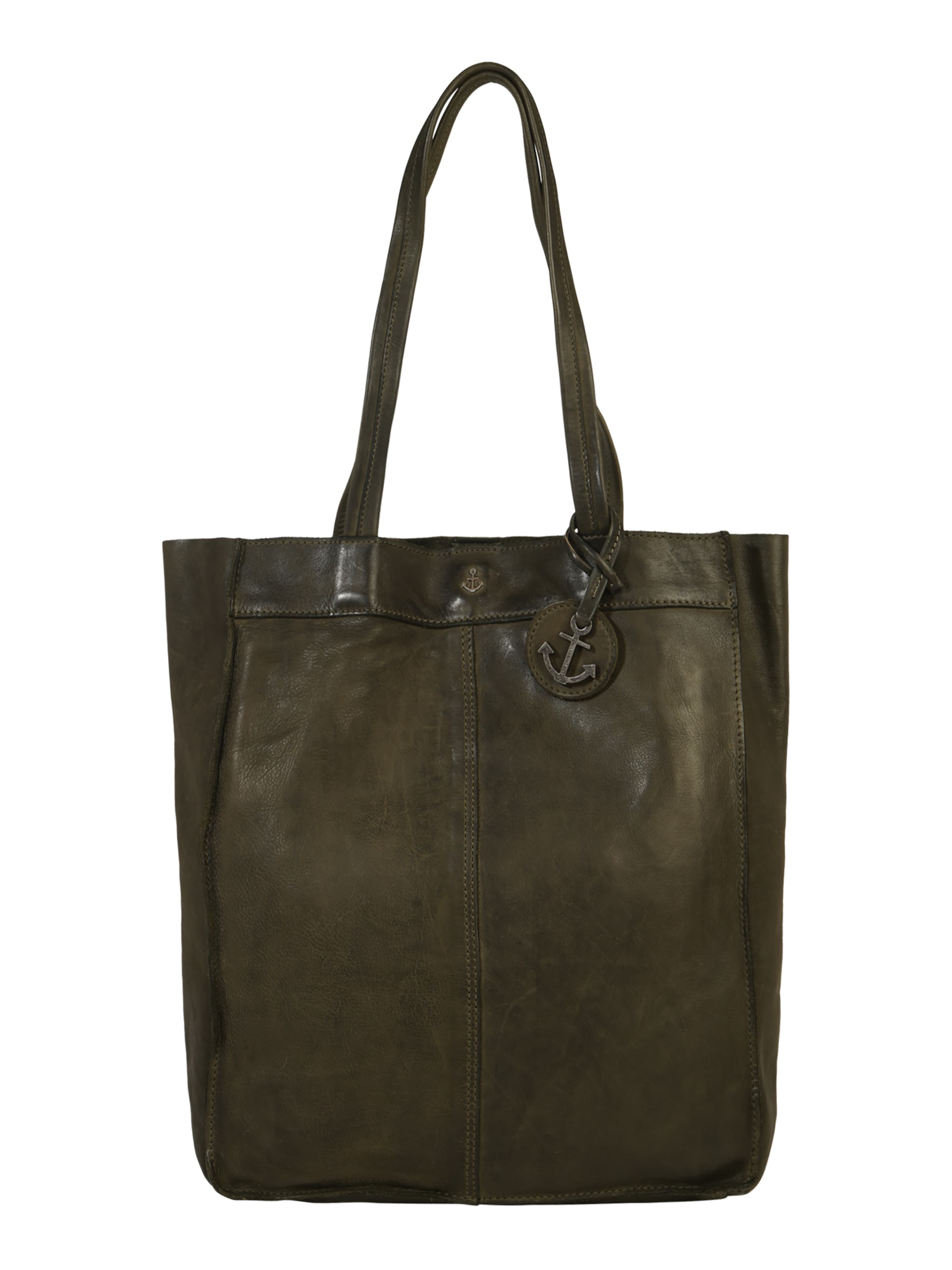 Harbour 2nd "Чанта тип ""Shopper""" 'Anchor Love Elbe 1' в зелено: отпред