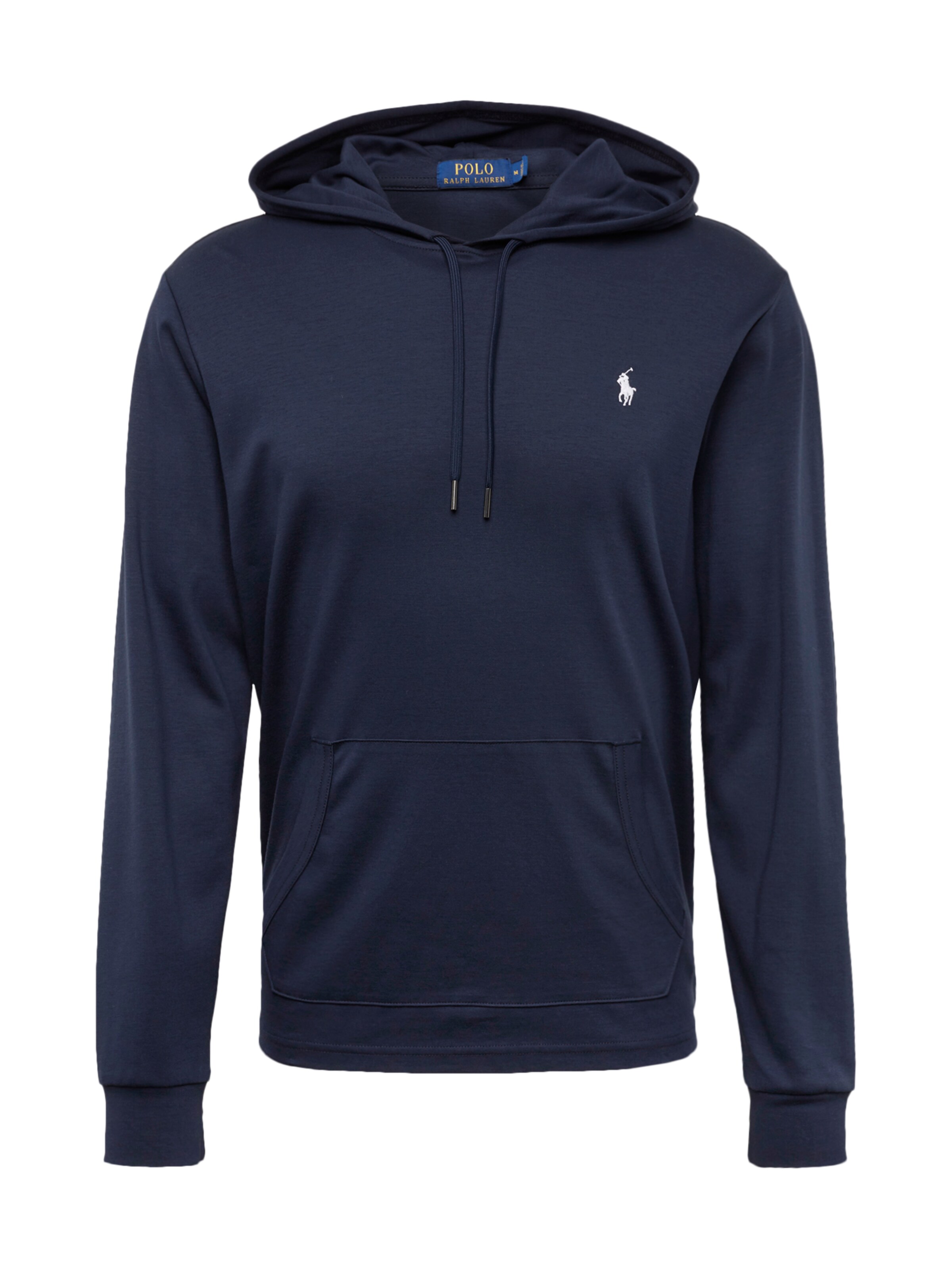 POLO RALPH LAUREN - Sweatshirt 'LSPOHOODM2-LONG SLEEVE-KNIT' in de kleur Navy