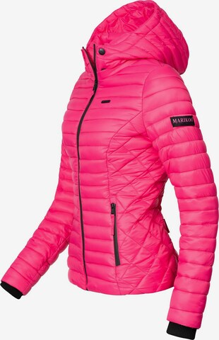 MARIKOO Between-Season Jacket 'Samtpfote' in Pink