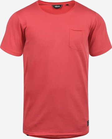 !Solid Shirt in Rood: voorkant