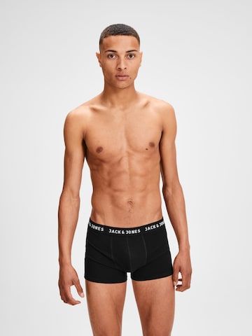 Boxeri 'JACHuey' de la JACK & JONES pe negru: față