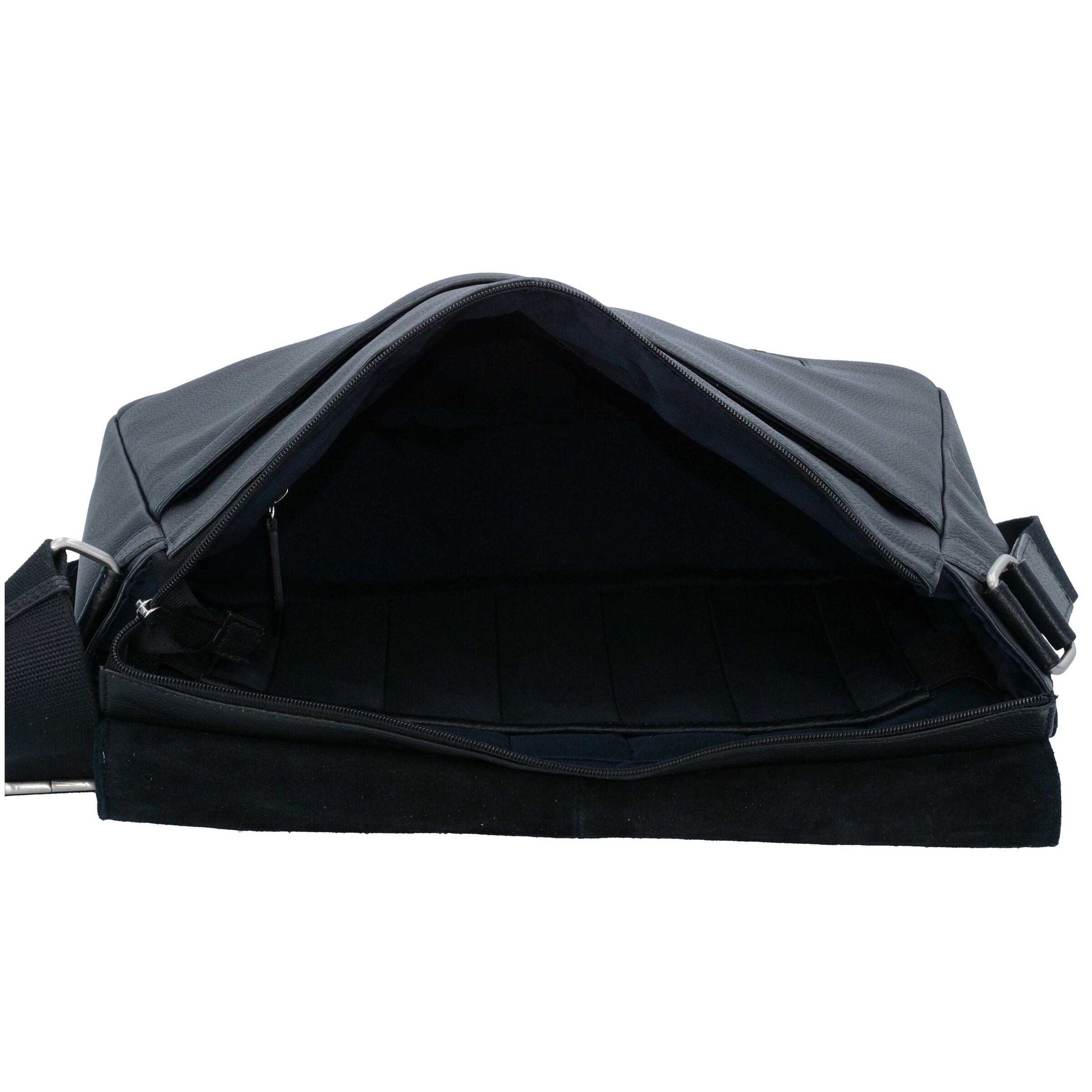 LEONHARD HEYDEN Umhängetasche 'Berlin' in Schwarz