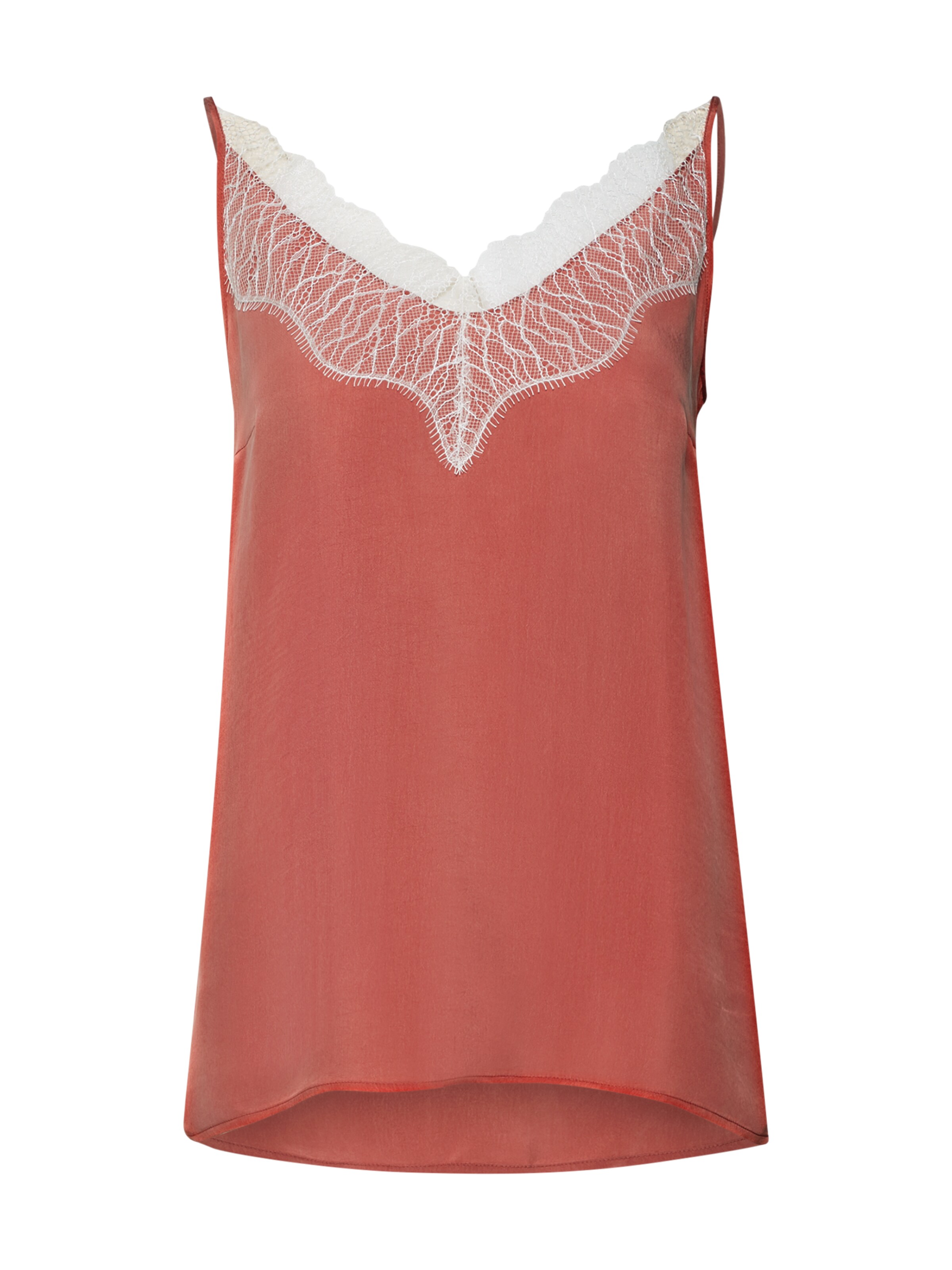 DRYKORN - Top 'LETITIA' in de kleur Framboos