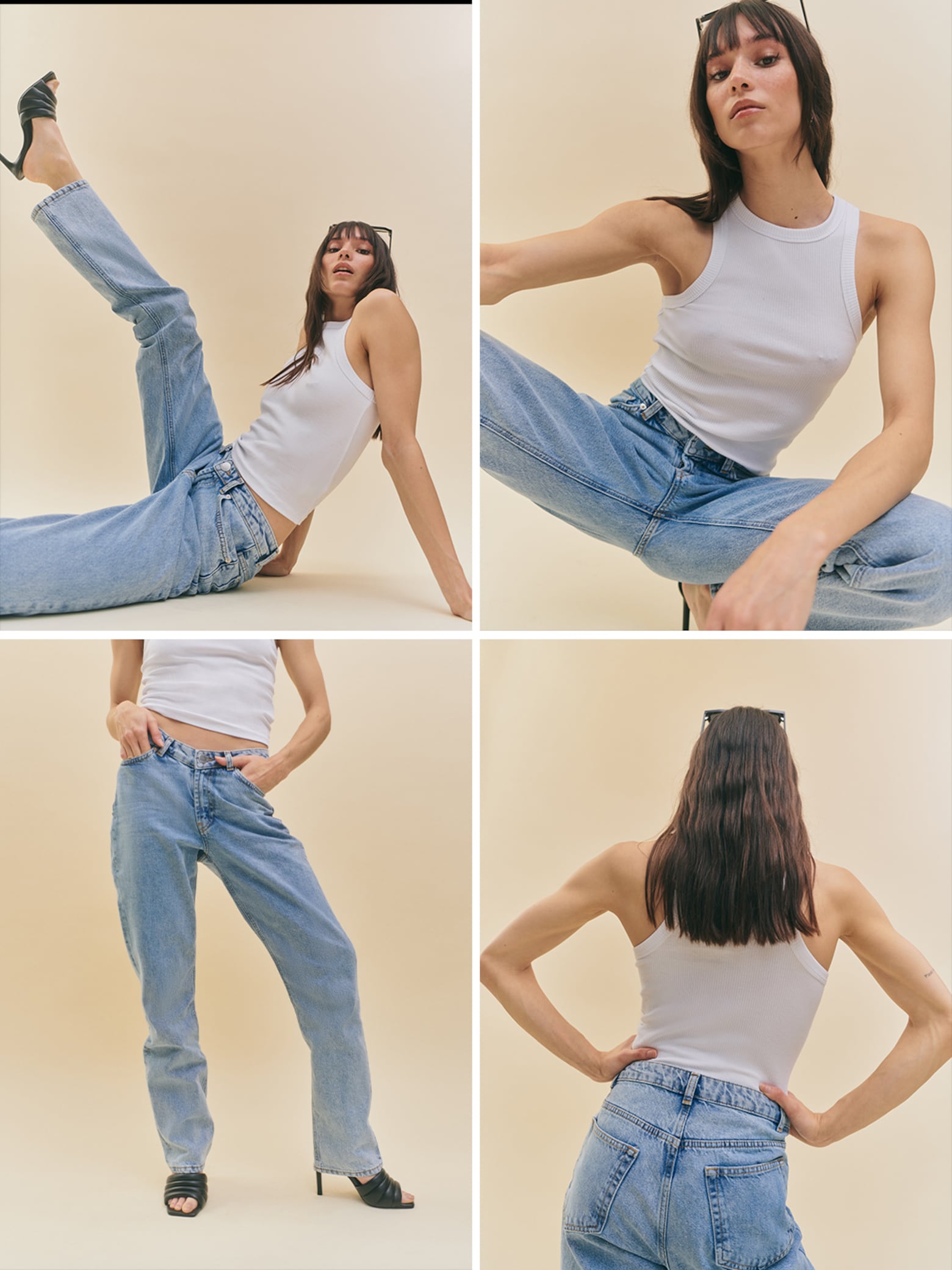 Alles außer gewöhnlich Beliebte Jeans-Styles für Petite Frauen