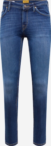 Coupe slim Jean 'Glenn' JACK & JONES en bleu : devant