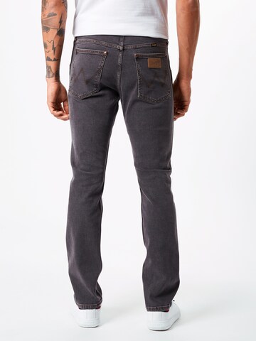 Regular Jeans '11MWZ' de la WRANGLER pe negru: spate