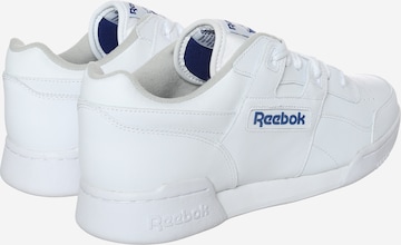 Sneaker low 'Workout Plus' de la Reebok Classics pe alb: spate