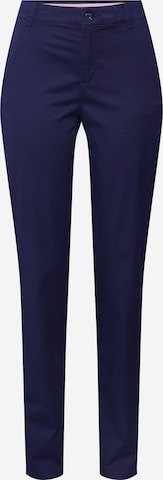 ESPRIT Regular Chino Pants in Blue: front