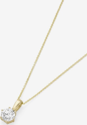 FIRETTI Necklace 'Kleeblatt' in Gold: front