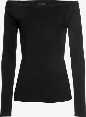 LASCANA - Pullover em preto: frente