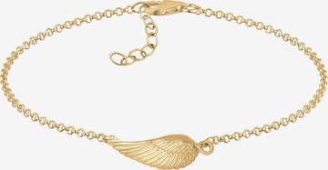 ELLI Armband 'Flügel' in Goud: voorkant