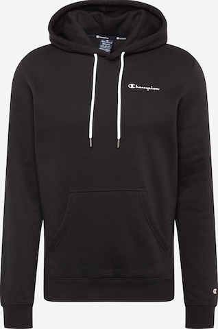 Champion Authentic Athletic Apparel Sweatshirt in Black: front