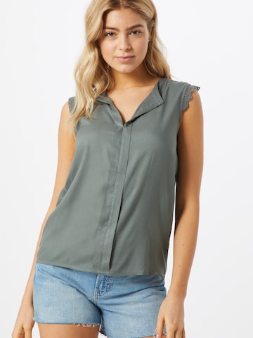 ONLY - Blusa 'Kimmi' en verde: frente