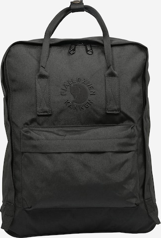 Fjällräven Sports Backpack 'Re-Känken' in Black: front