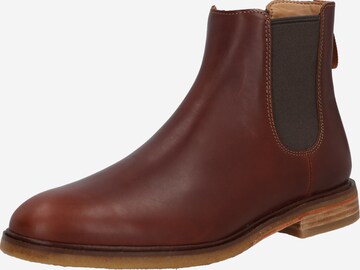 CLARKS Chelsea boots 'Clarkdale Gobi' in Bruin: voorkant