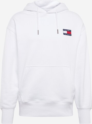 Sweat-shirt Tommy Jeans en blanc : devant