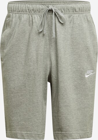 Regular Pantalon Nike Sportswear en gris : devant