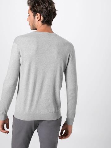 Polo Ralph Lauren Sweater 'LS SF VN PP-LONG SLEEVE-SWEATER' in Grey: back