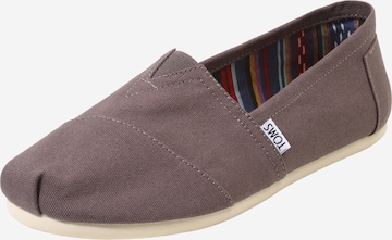 TOMS Espadrilky 'ALPARGATA' - Hnedá: predná strana