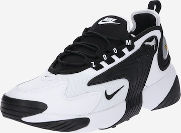 Sneaker low 'Zoom 2K' de la Nike Sportswear pe negru: față