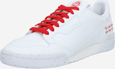 Sneaker low 'CONTINENTAL 80' ADIDAS ORIGINALS pe roșu / alb, Vizualizare produs