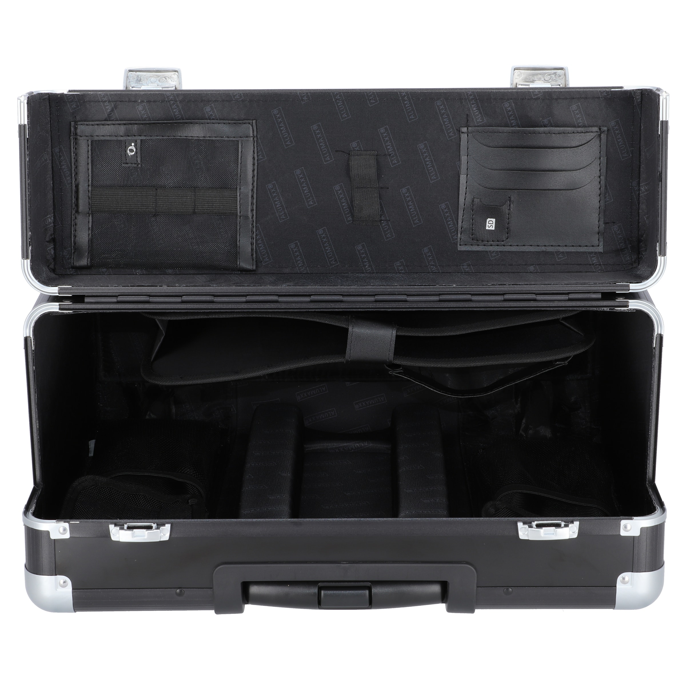 Valise de pilote ALUMAXX en noir