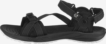 JACK WOLFSKIN Outdoorsandale 'Lakewood Ride Sandal' in Schwarz