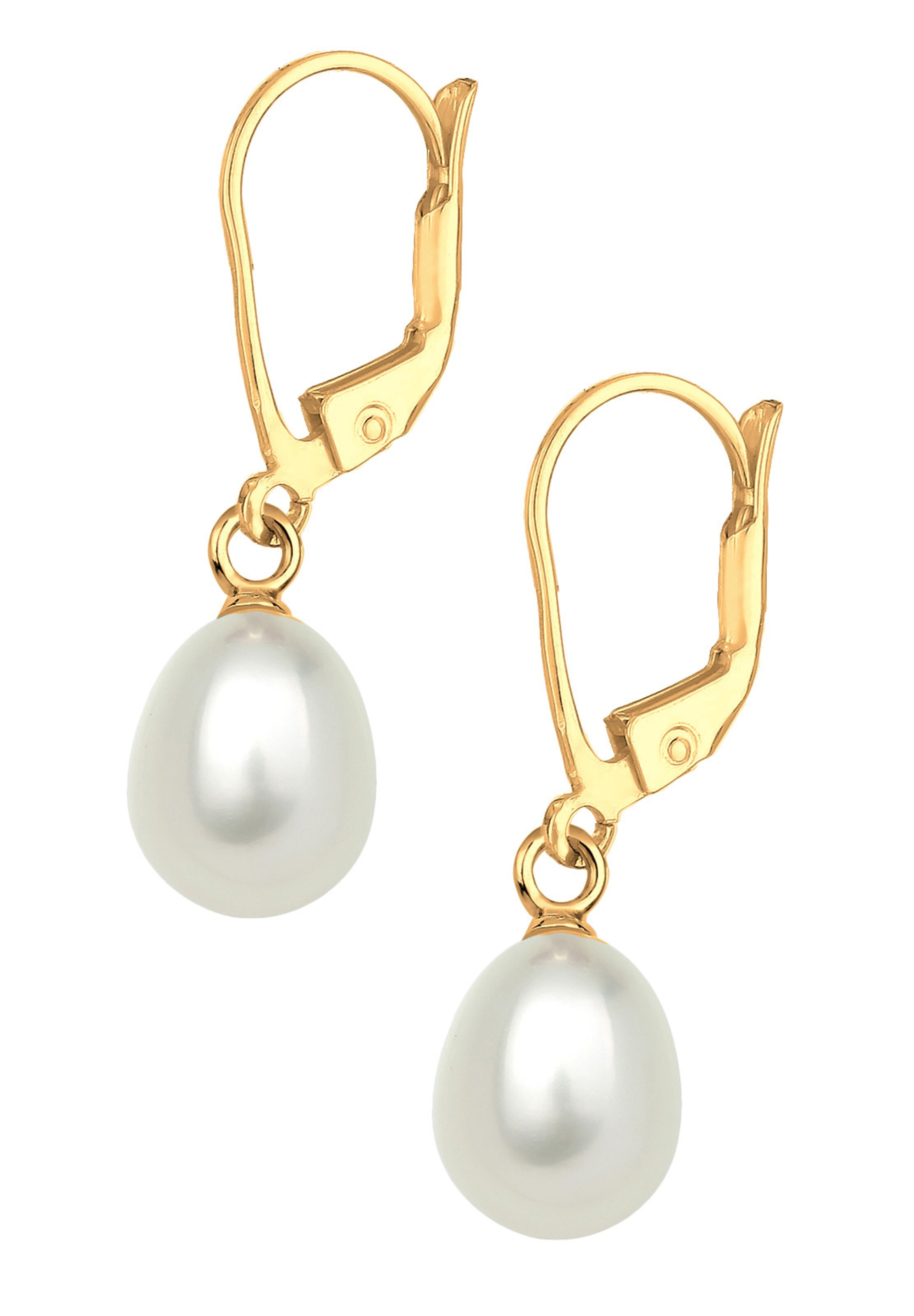 ELLINaušnice - zlatna boja