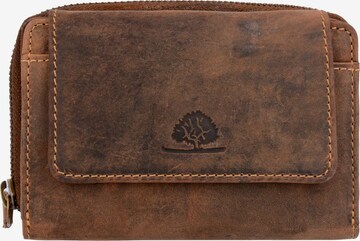 GREENBURRY Wallet in Brown: front