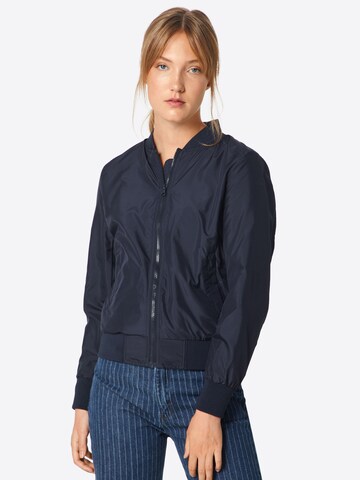 Veste mi-saison Urban Classics en bleu : devant