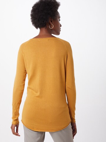 Pull-over VERO MODA en jaune : derrière