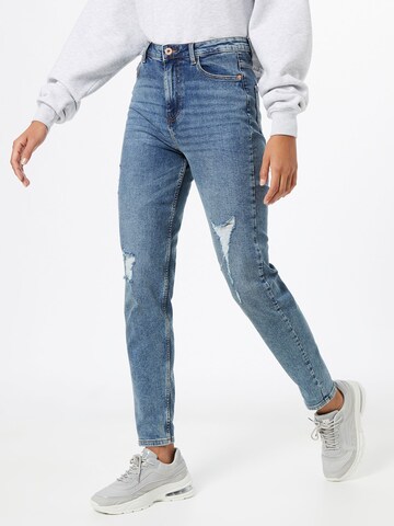 Coupe slim Jean 'Kesia' PIECES en bleu : devant