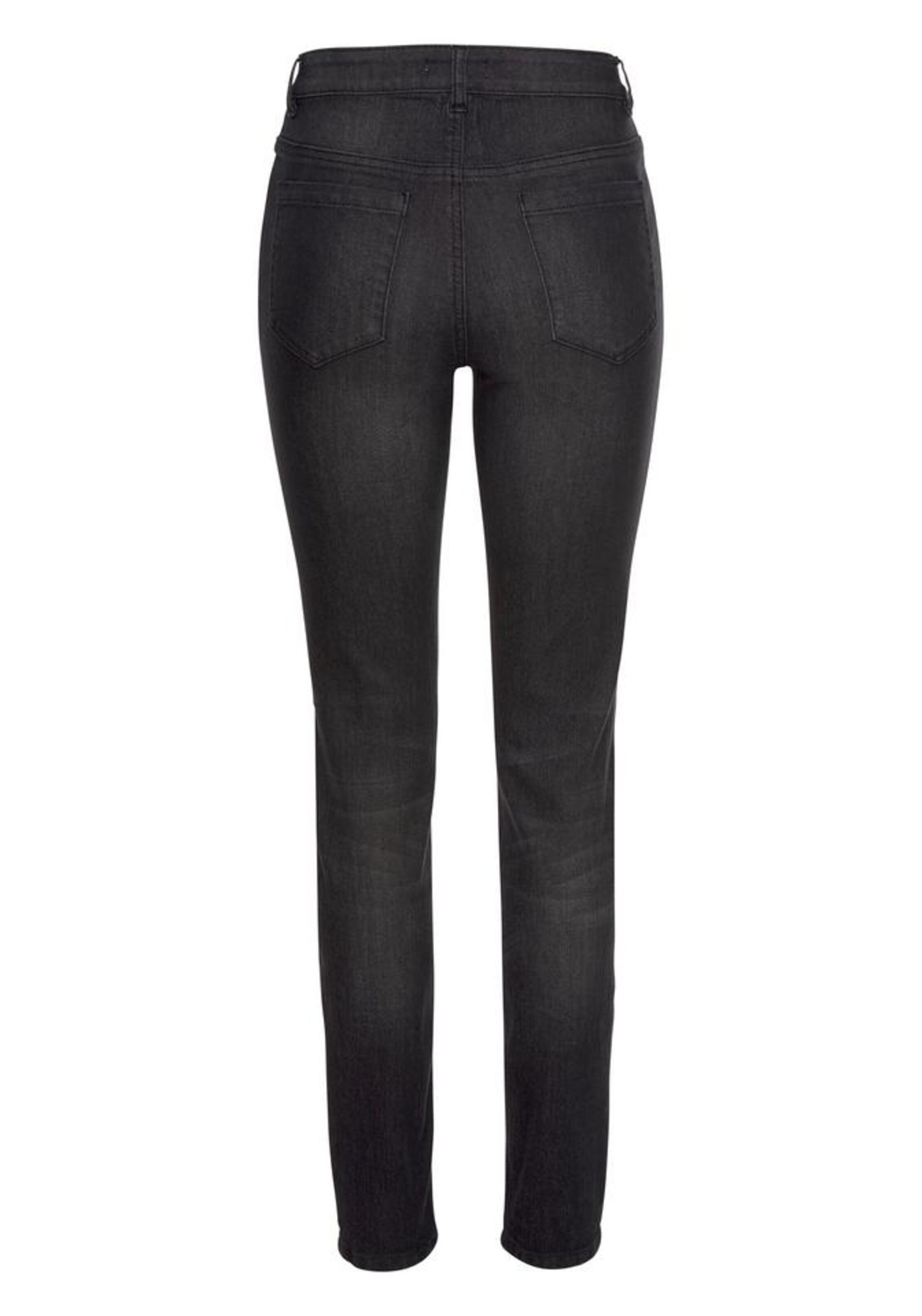 Frauen Große Größen Aniston CASUAL Jeans in Schwarz - MA42084