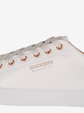 Sneaker low de la Dockers by Gerli pe alb