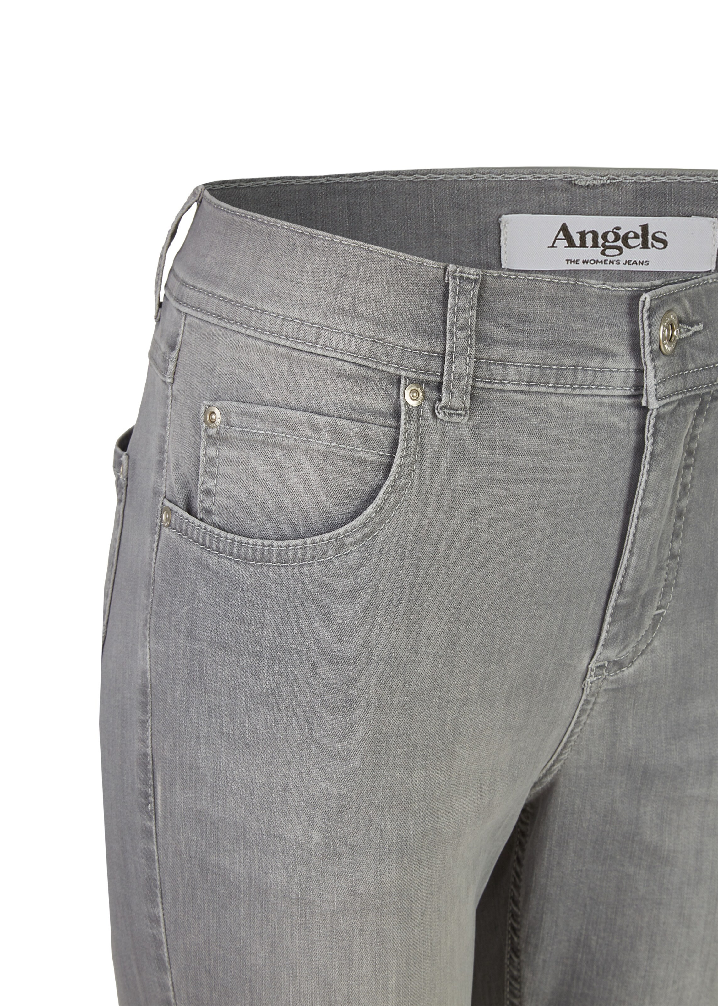 Coupe slim Pantalon 'Ornella' Angels en gris