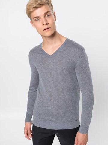 Pull-over OLYMP en gris : devant