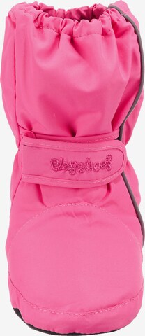 PLAYSHOES Snowboots in Roze