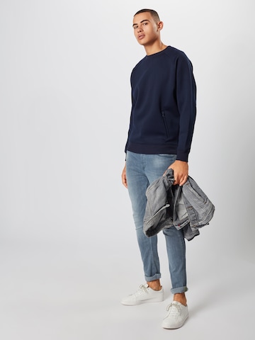 Urban Classics Sweatshirt in Blau