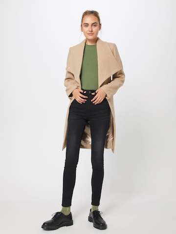 ABOUT YOU Between-Seasons Coat 'Alma' in Beige