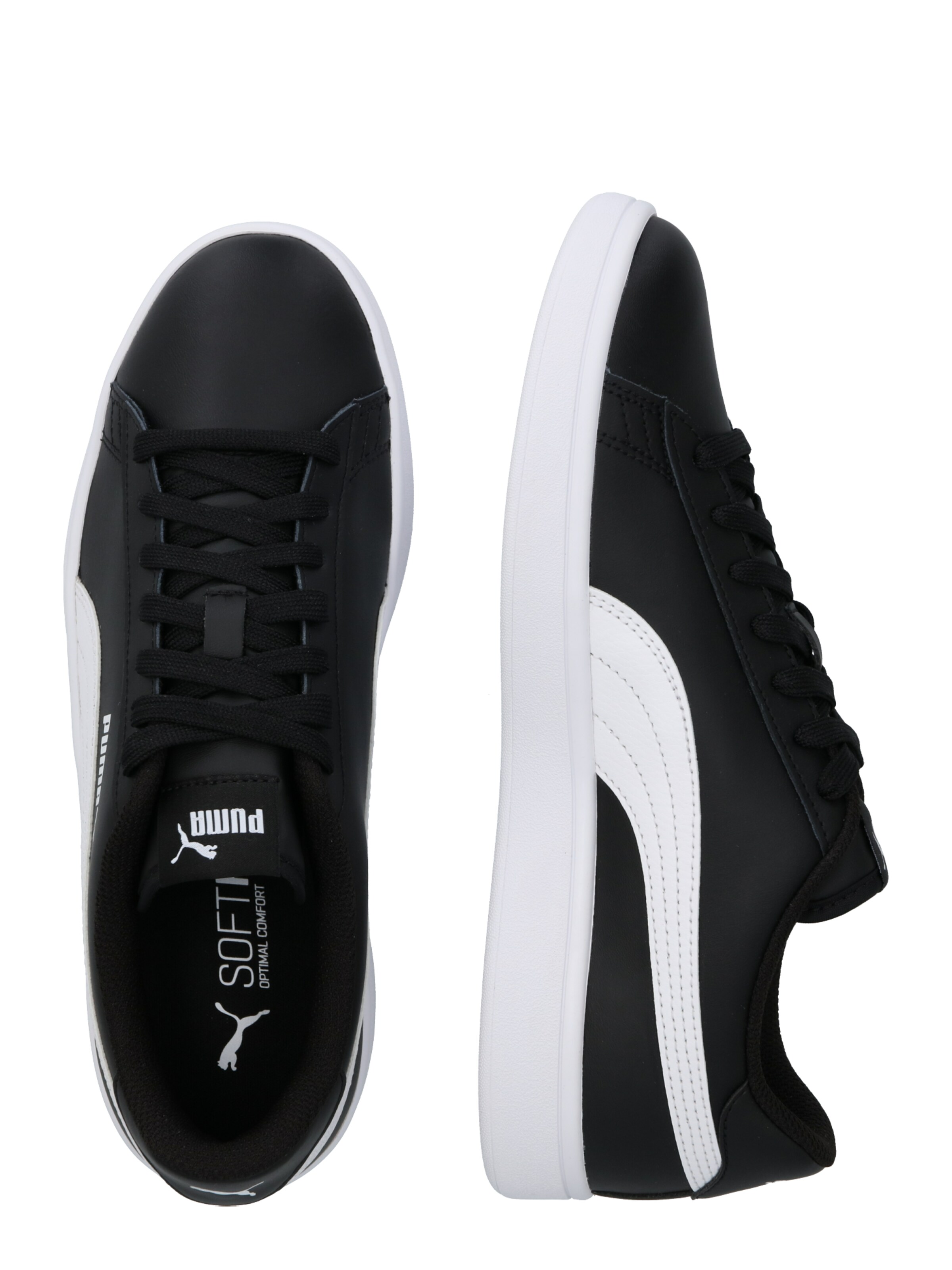 PUMA Rövid szárú sportcipők 'Smash V2' - fekete