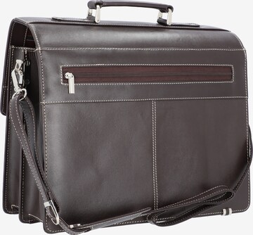 Alassio Document Bag 'Monaco' in Brown