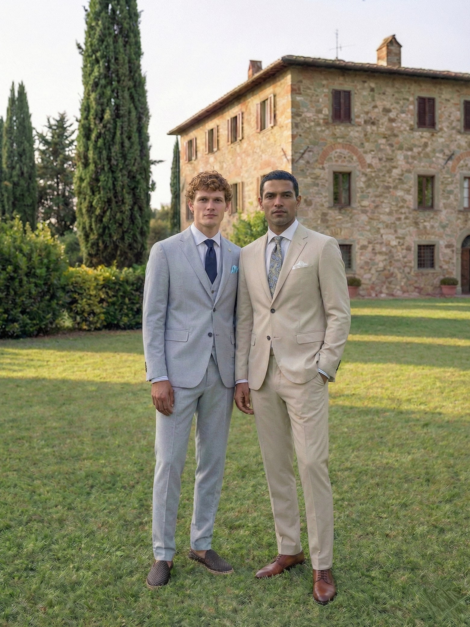 Твоята визия за топлите сватбени дни Идеалният летен костюм за всеки младоженец