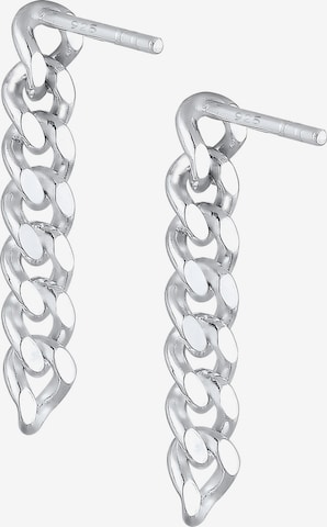 Boucles d'oreilles 'Twisted' ELLI en argent