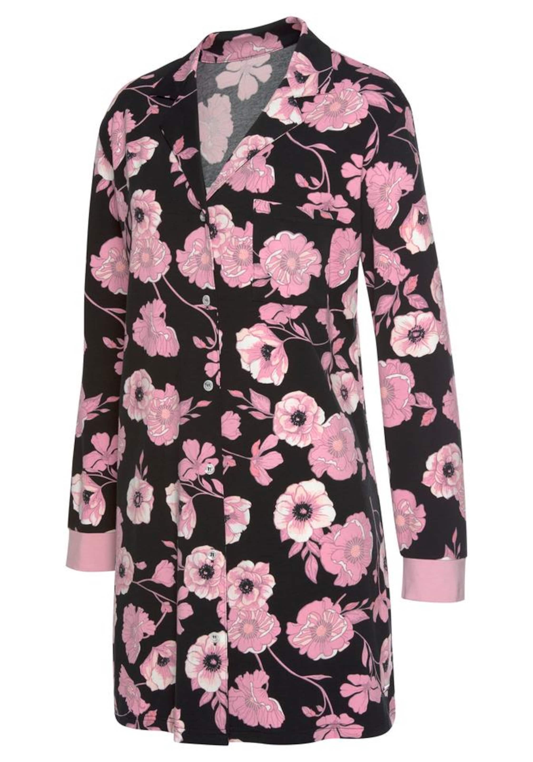 LASCANA - Camiseta de noche en negro