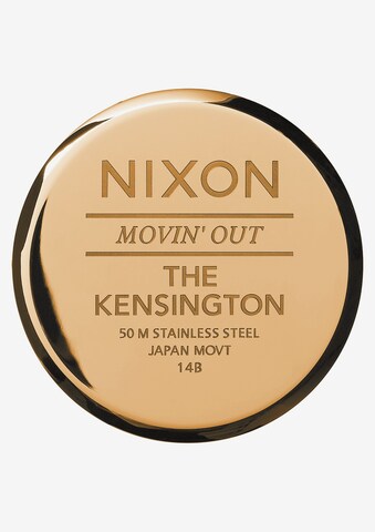 Nixon Zegarek analogowy 'Kensington' w kolorze złoty