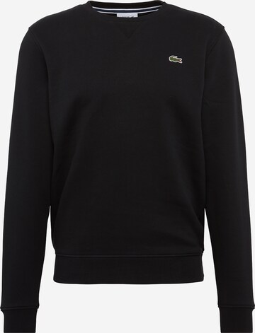 LACOSTE Sweatshirt i svart: framsida