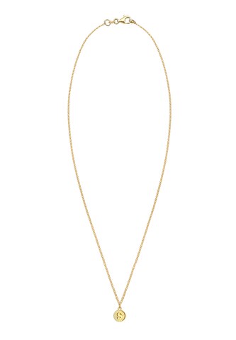 ELLI Halskette 'Buchstabe - S' in Gold