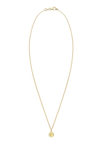 ELLI Necklace 'Buchstabe - S' in Gold