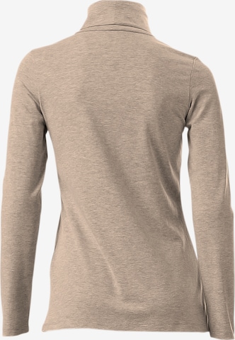 T-shirt 'Best Connection' heine en beige