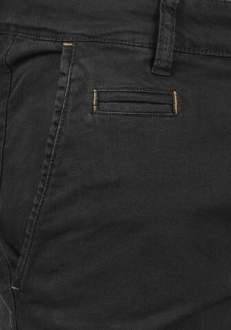 INDICODE JEANS Regular Chino Pants 'Miko' in Black